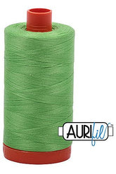 Aurifil Mako 50wt Cotton 1300 m 1422 yd. spool - 6737 Shamrock Green
